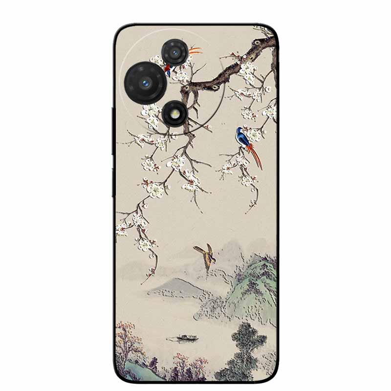 3D Cartoon Emboss Case For TCL 60R / TCL 60 SE NxtPaper Relief Embossed Retro Silicone Covers For 60 SE NXTpaper 5G Anime Bumper