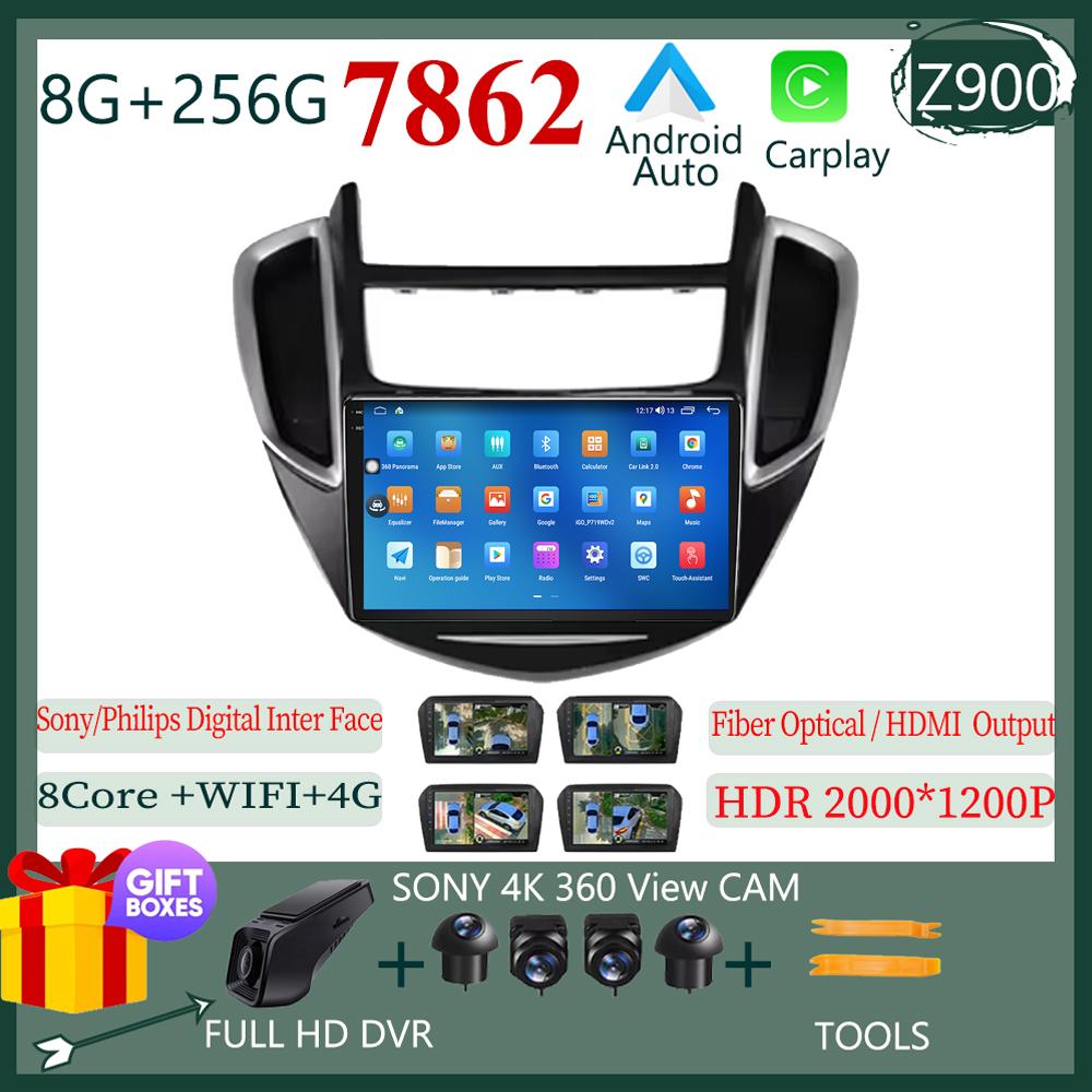 Car Carplay For Chevrolet Trax Tracker 2013 - 2017 GPS Radio Navigation Video Android Auto Stereo Multimedia Player Wifi No 2din
