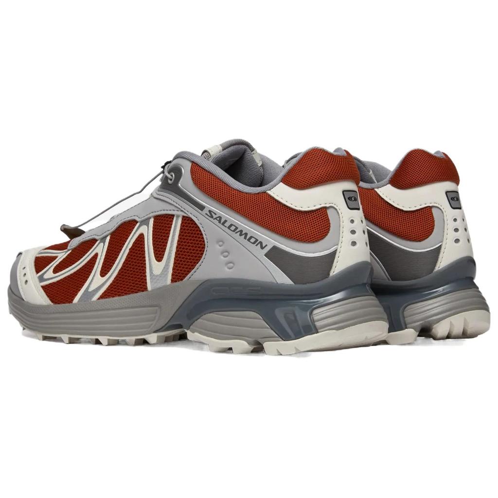 New SALOMON XT WHISPER Abrasion Resistant Low Top Running Shoes Unisex Red Gray 478783