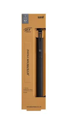 Mitsubishi Pencil Jetstream Ballpoint Prime Rotating Retractable Oil-Based Pen, SXK-3500-07, 0.7mm, Black,