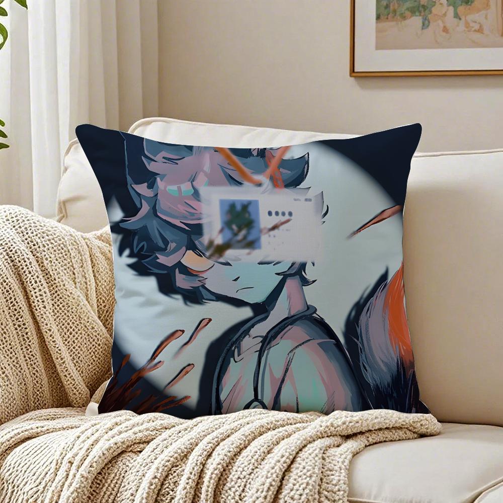 AAak Cushion Cover Linen Pillowcase Soft  for Sofa Bed Home Room Decor