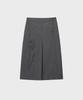 Sinun Sn Rose Applique Skirt (Grey)