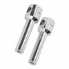2pcs 25mm Handlebar Bar Risers Mount Clamp Adaptor Kit Aluminum Alloy Motorcycle Modification