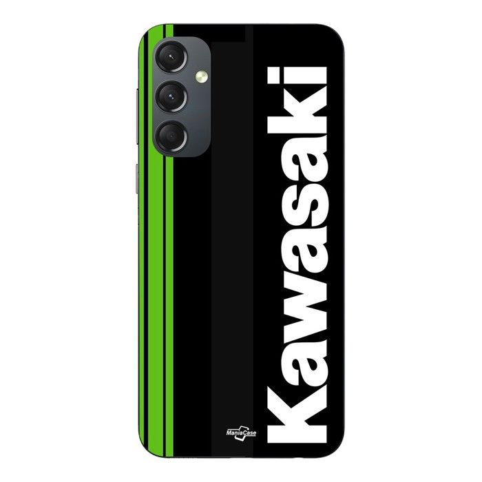 Coque Pour Samsung Galaxy S25 FE Kawasaki Floride Moto Marseille logo Maniacase