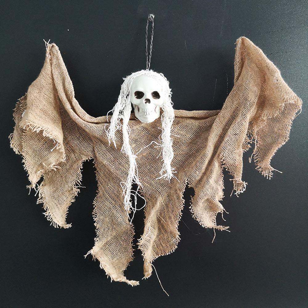 Halloween Hängender Schädelkopf Geist Spukhaus Flucht Horror Requisiten Ornament Halloween Party Dekorationen Für Home Terror Scary