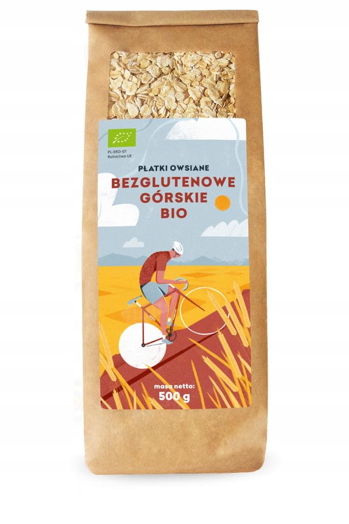 MOUNTAIN OAT FLAKES GLUTEN-FREE ORGANIC 500 G - FIVE TRANSFORMATIONS