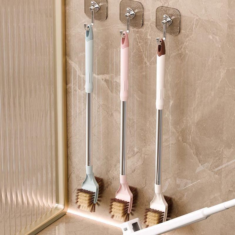 Toilet Brush with Extended Handle for Household Use Double Headed Toilet Brush for Squatting In The Bathroom and Specialized Toilet Brush for Washing
