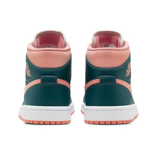 Jordan 1 Mid Dark Teal Green Women's- BQ6472-308