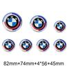 FA77Pcs Car Hood Front Rear Trunk Emblem Badge for BMW 50th Anniversary E36 E46 E53 E90 E60 E39 E87 G01 G20 G30 X1 X3 X5 X6 F30 F20