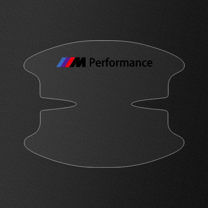 8 st Genomskinliga Skyddsklistmärken för Dörrhandtagsskål för BMW M E34 E36 E60 E90 E46 E39 E70 F10 F20 F30 X5 X6 X1 M3 M5 M6 E71 F01 F02
