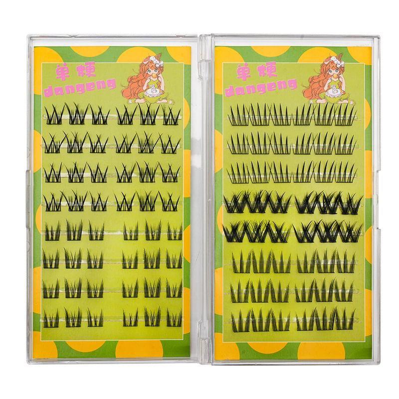 Lactacia - Natural Wispy Cluster Glue-Free False Eyelashes