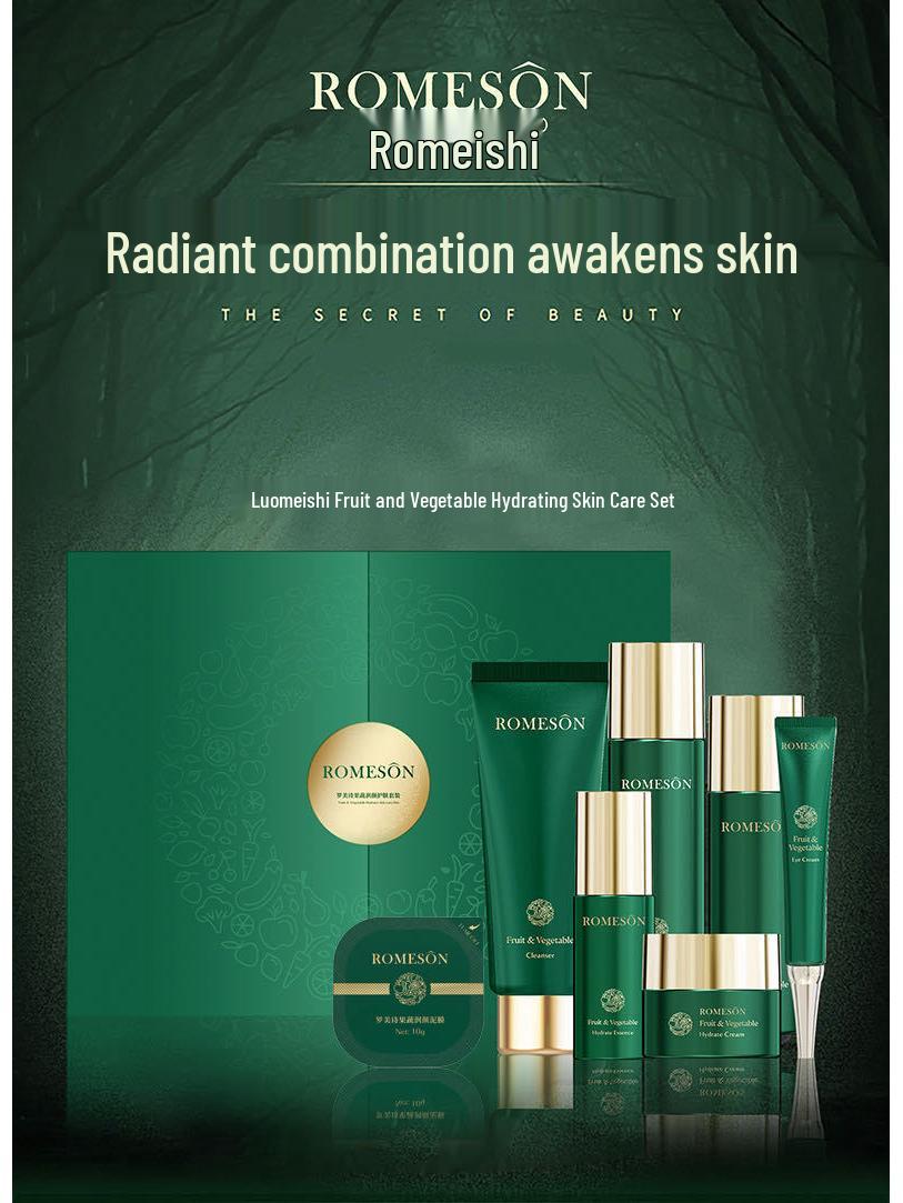 Luomeishi Hydrating & Nourishing Skincare Set: Deep Hydration & Moisturizing, Premium for Middle-Aged Parents.