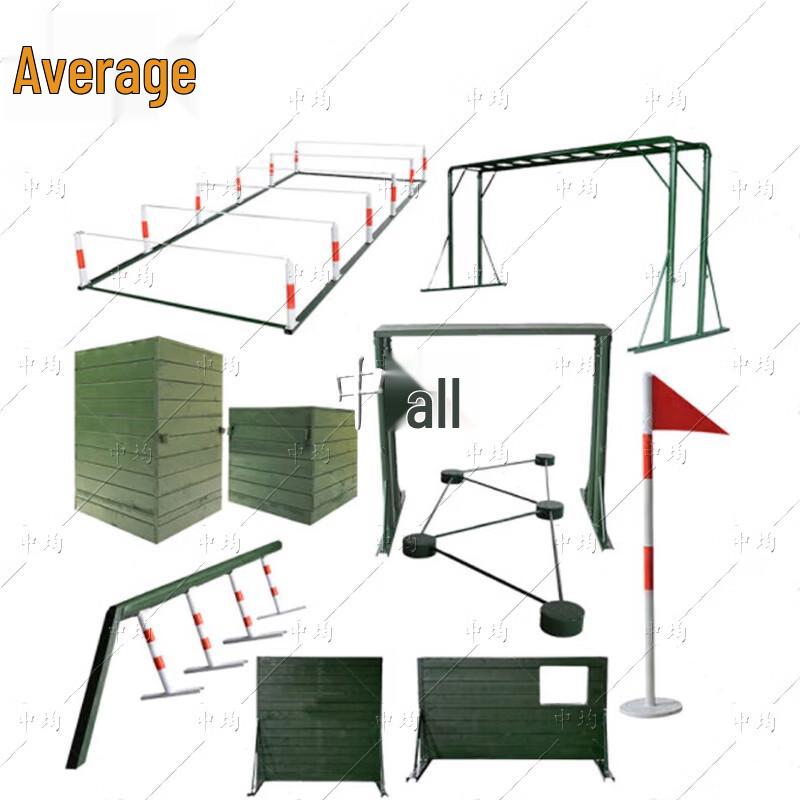 Mobile 400m Outdoor Obstacle Course Training Equipment