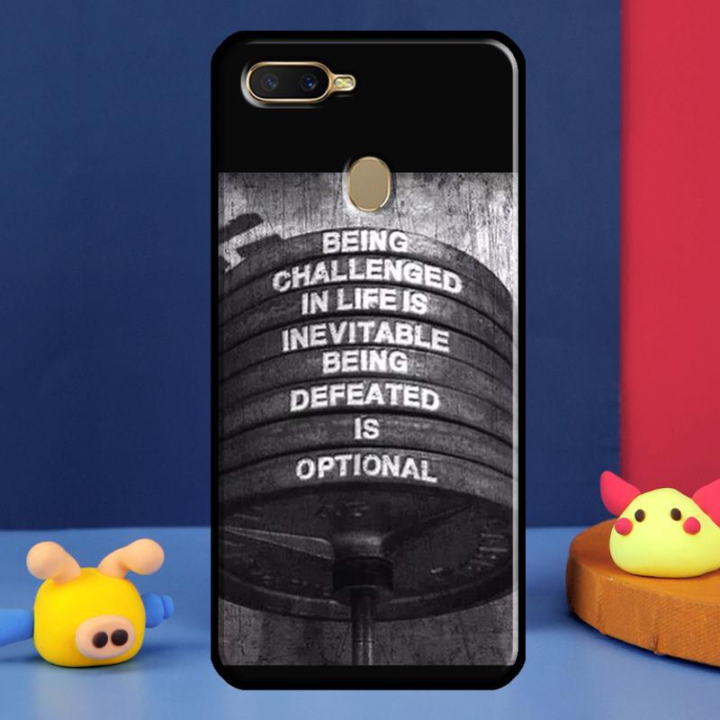 Workout Motivation Fitness Gym Case For Oppo A96 A76 A16 A74 A94 A54 S A57 A77 A58 A78 A98 A5 A9 A91 A15 A17 A52 A72 Cover