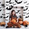 Halloween Bat Decor 3D Bat Wall Stickers Decorations Spooky Waterproof Decals for Home Room Halloween Party Supplies