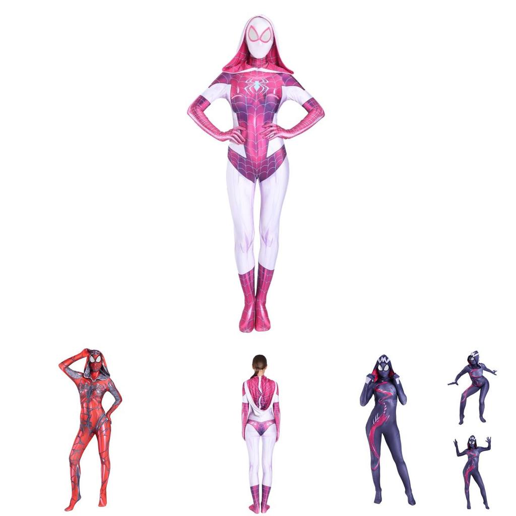Premium Spider Gwen Stacy Costume With Comfortable Breathable Material For Cosplay Events