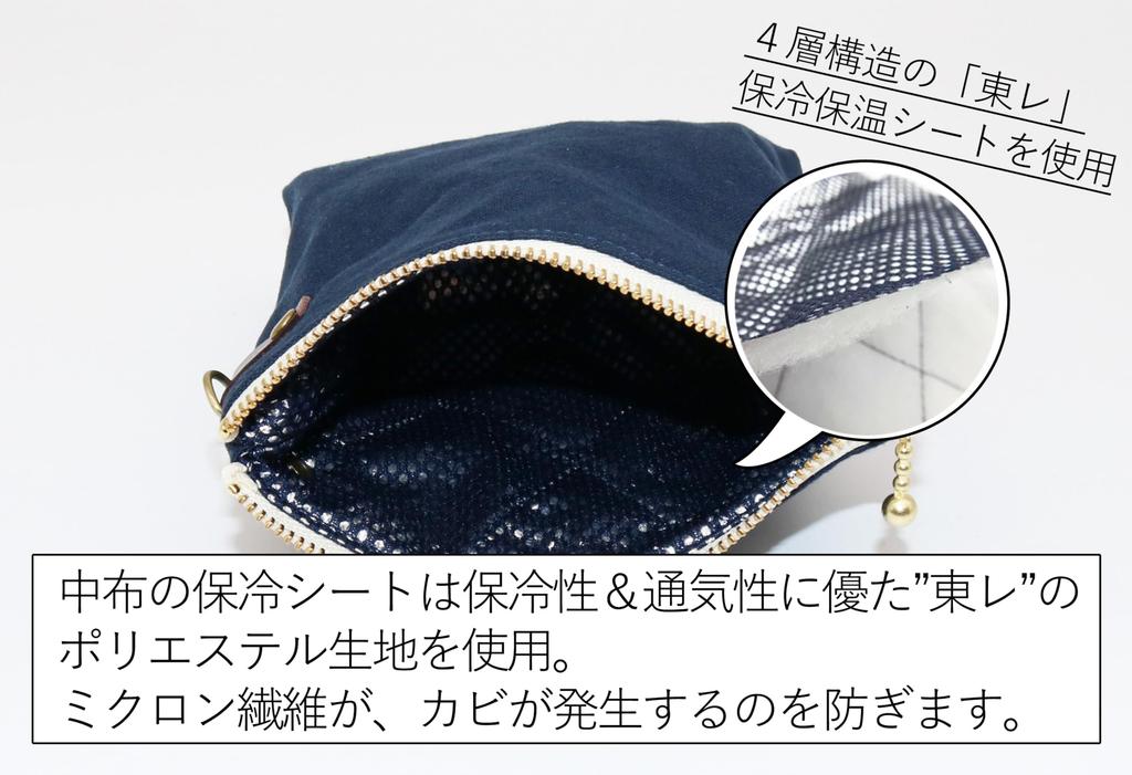 Insulated Mini Snack Candy Embroidered Canvas Fox Pouch, Pouch, Pouch, (navy, Design)