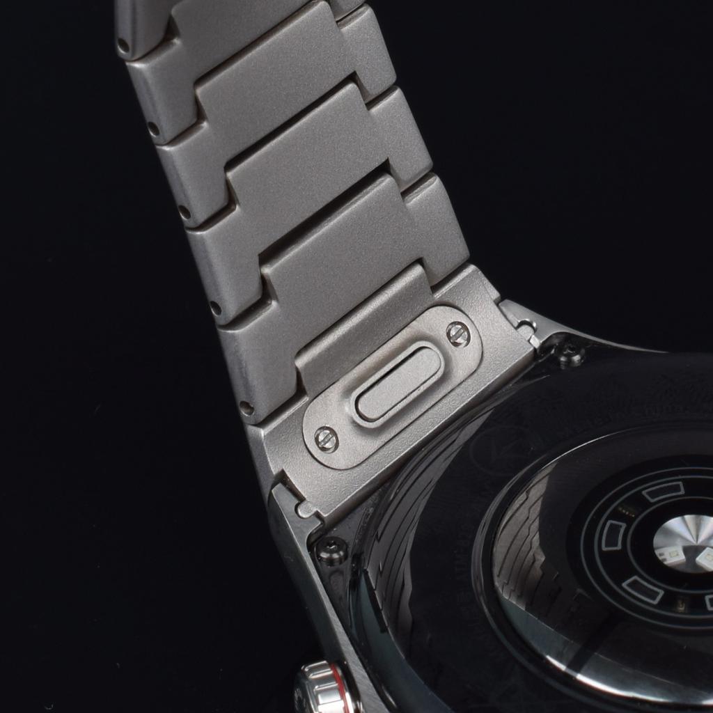 Bracelet en Titane pour Montre Huawei Watch GT 6 Pro 46mm Sans Joints Bracelet Métal Luxe pour Remplacement Huawei GT6 Pro
