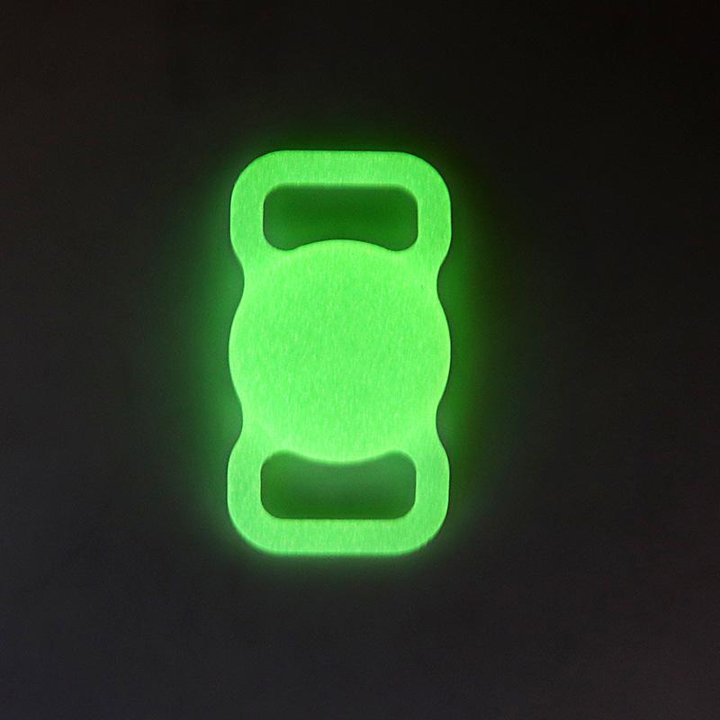 1PC For Apple Airtag Case Dog Cat Collar GPS Finder Colorful Luminous Protective Silicone Case For Apple Air Tag Tracker Case