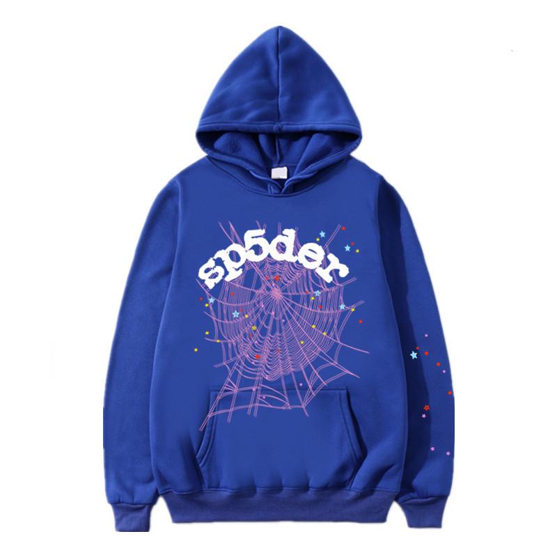 Unisex Hip Hop Hoodica s písmenom 555555 - Trendy mikina na jar/jeseň pre páry XL