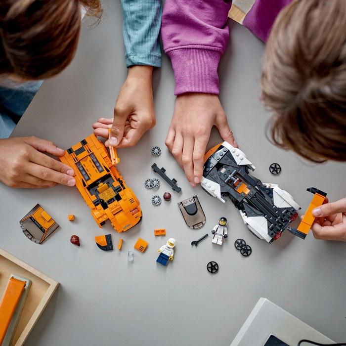 LEGO Speed Champions McLaren Solus GT & McLaren F1 LM 581-Piece Set