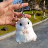New Cute Plush Toys Kawaii Bag Backpack Pendant Keychain Stuffed Animals Kids Toys for Children Girl Birthday Gift Hamster Doll