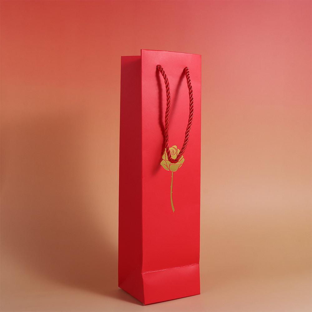 Velvet Jewelry Storage Box Red Wedding Ring Storage Box Simulation Rose Ring Box Valentine's Day