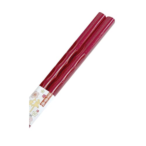 Dishwasher-safe chopsticks with a decorative design and red engraving. Comes with a paulownia wood box and gift wrapping. Perfect for celebrating a 60