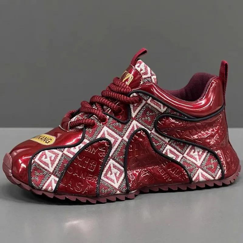 Fashion Fashion Men's Casual Shoes Quality Men's Sneakers Comfortable Wear-resistant Male Platform Shoes Anti-slip Running Shoes for Men