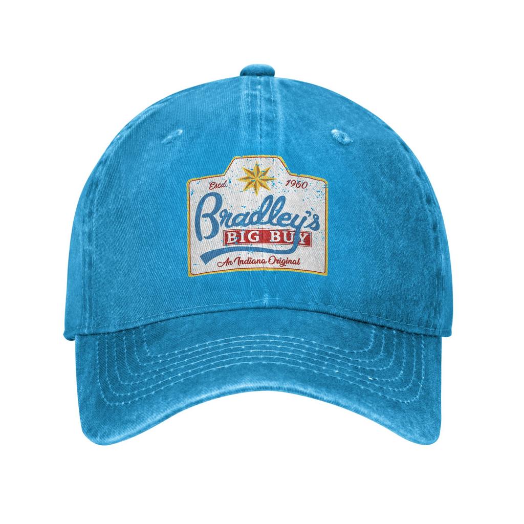 Summer BRADLEYS BIG BUY BLACK GRUNGE Baseball Cap Sun Design Washed Trucker Hat Men Adult y2k Cute Hiking Fishing Baseball Caps