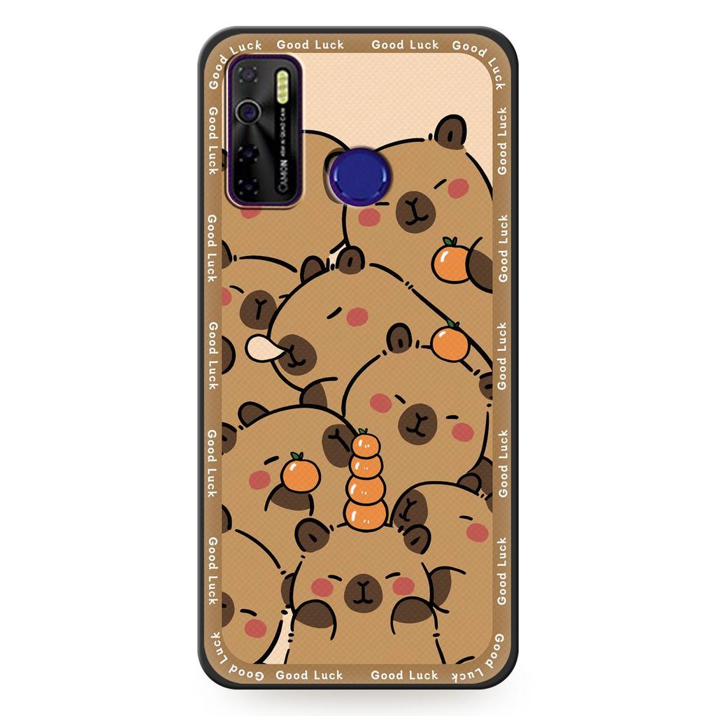 Silicone Waterproof Phone Case For Tecno Camon15/15Air/16S/KD7H/CD6/CD7/Spark5/5Pro Soft case Anti-knock Protective TPU
