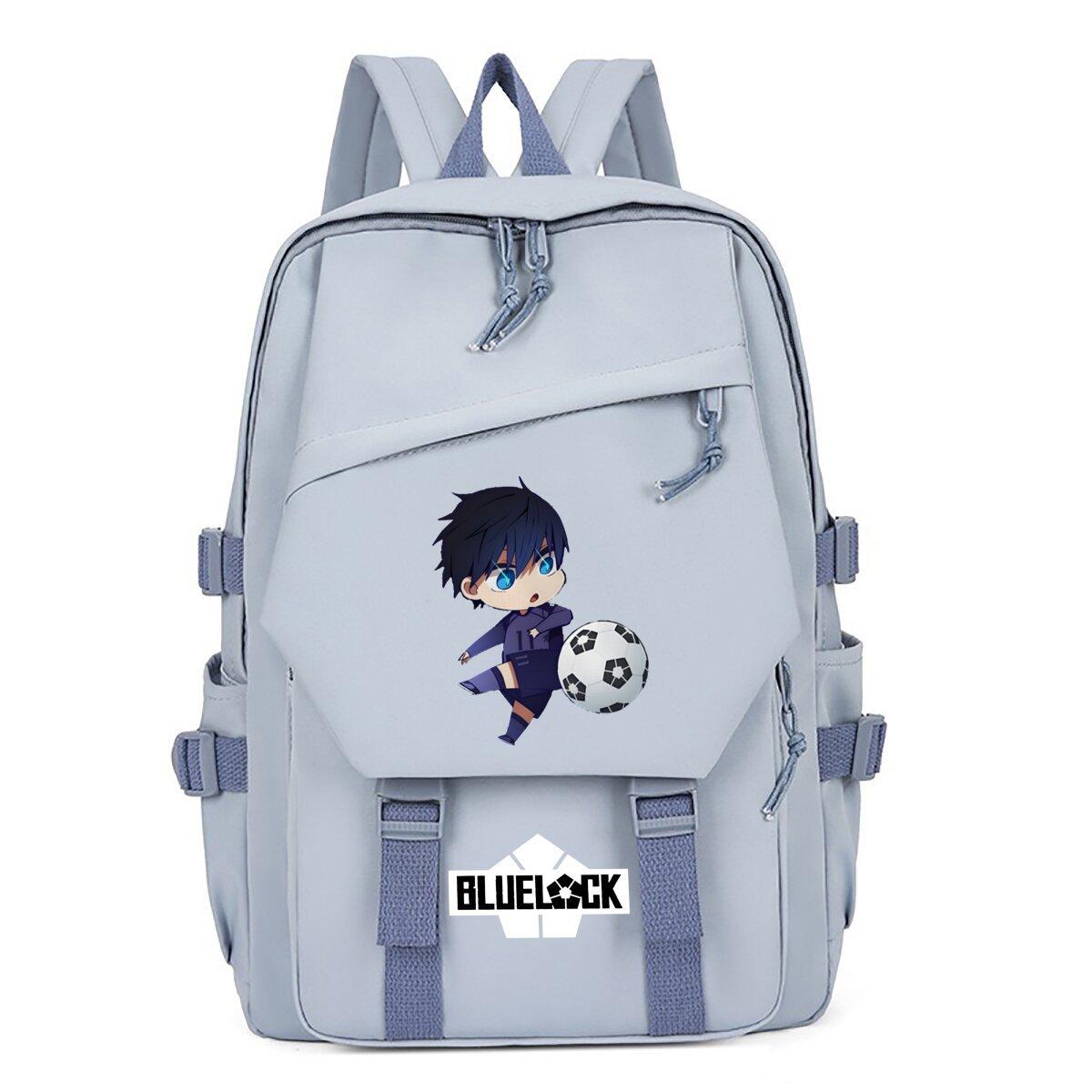 

Рюкзак для ученика средней школы в стиле колледжа, с анимационным периферийным принтом, защитой спины, студенческий школьный рюкзак No specification