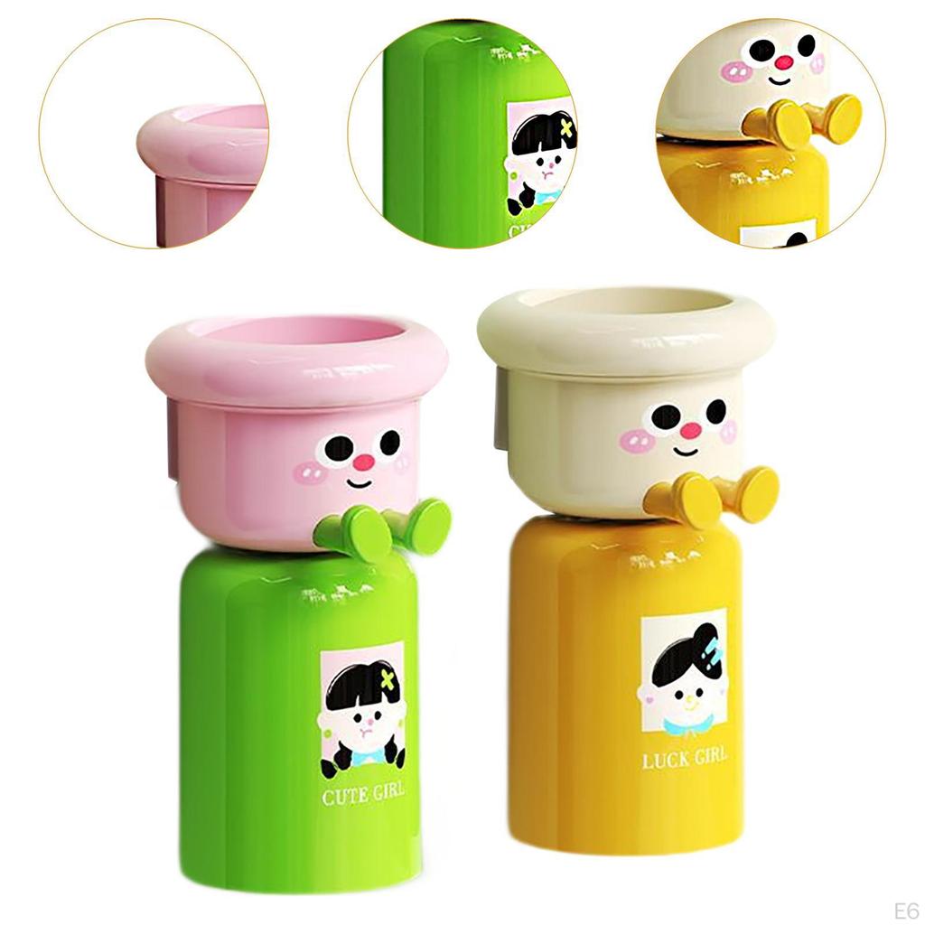 Cup Holder And Toothbrush Organizer with Mouthwash Rack for Bathroom Setup