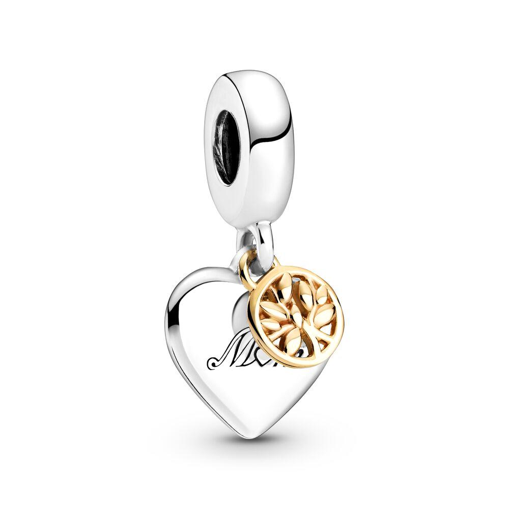 New  S925 Silver Camping Night Sky Heart Shape Pendants Fit For Couples Bracelet Nacklace Jewelry Gift DIY Making