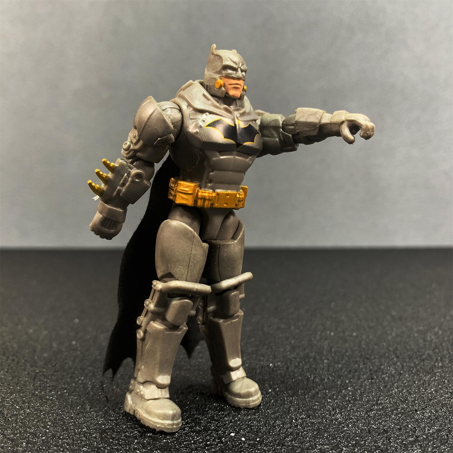 

Justice League Batman Action Figure Original 10cm Mini PVC Collection Model Toy Multi Joint Figurine Decoration Boy Fans Gift no box
