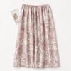 Women's Cotton Silk Cropped Pajama Pants, Summer Thin Loose Pastoral Style, Ditsy Floral, Wear Indoors or Out.