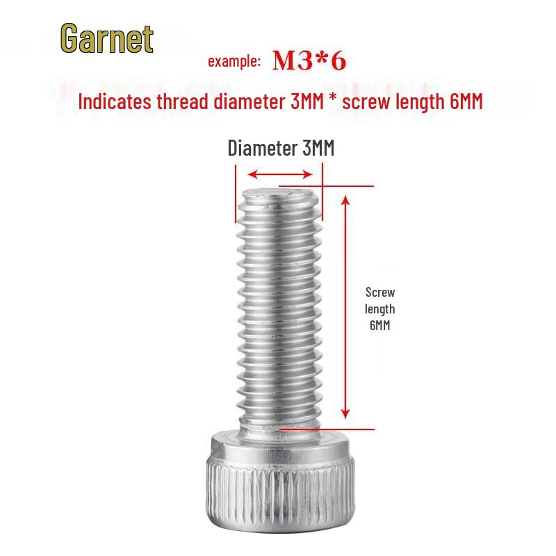 Jianai Te 304 SS Socket Head Cap Screws