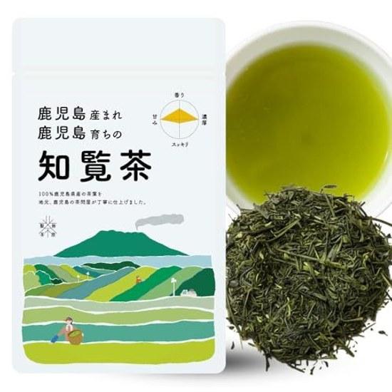 Chiran Tea Leaves 80g (80g x 1 bag) Premium Japanese Sencha Leaf Sweetness Gift Bag Souvenir Delivered Time from Kagoshima Born Raised
