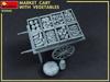 MiniArt Scale Market Cart and Vegetable Set Plastic Model MA35623 1/35