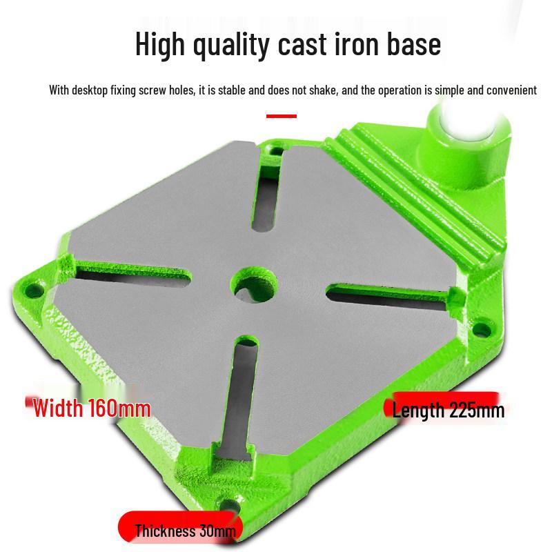 Industrial Grade Handheld Drill Press Stand: Multifunctional High-Precision Workbench for Electric Drills.