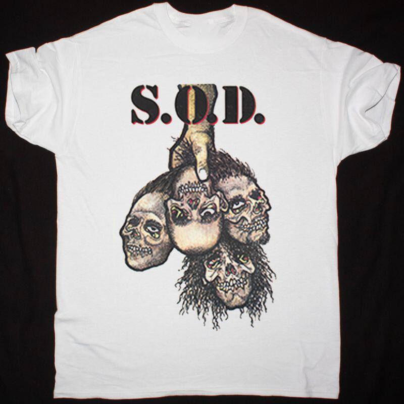 Vtg S.O.D. LIVE AT BUDOKAN Cotton White S-5XL Unisex Classic Shirt BL173 XXXXL