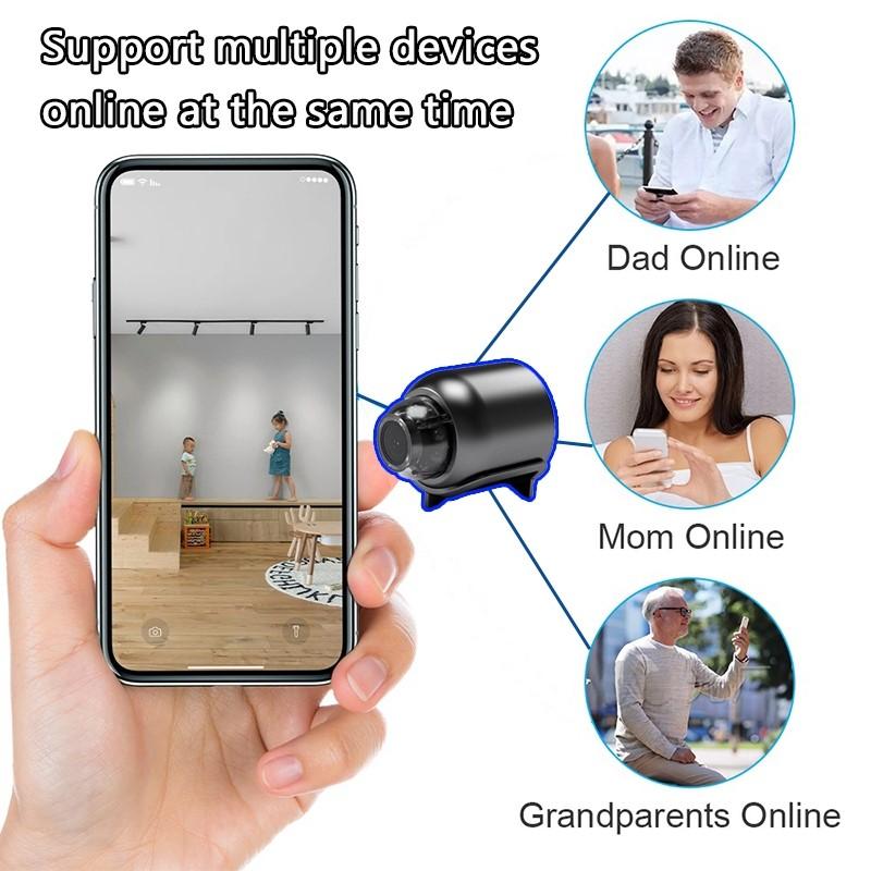 X5 small cctv camera 1080P HD Webcam Wifi Mini IP Camera Night Vision Wireless Surveillance mini camera cctv