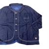 Unisex 45R Short Collar Bolero Denim Jacket