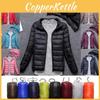Women's Ultralight Packable Hooded Puffer Down Jacket With Detachable Hat
