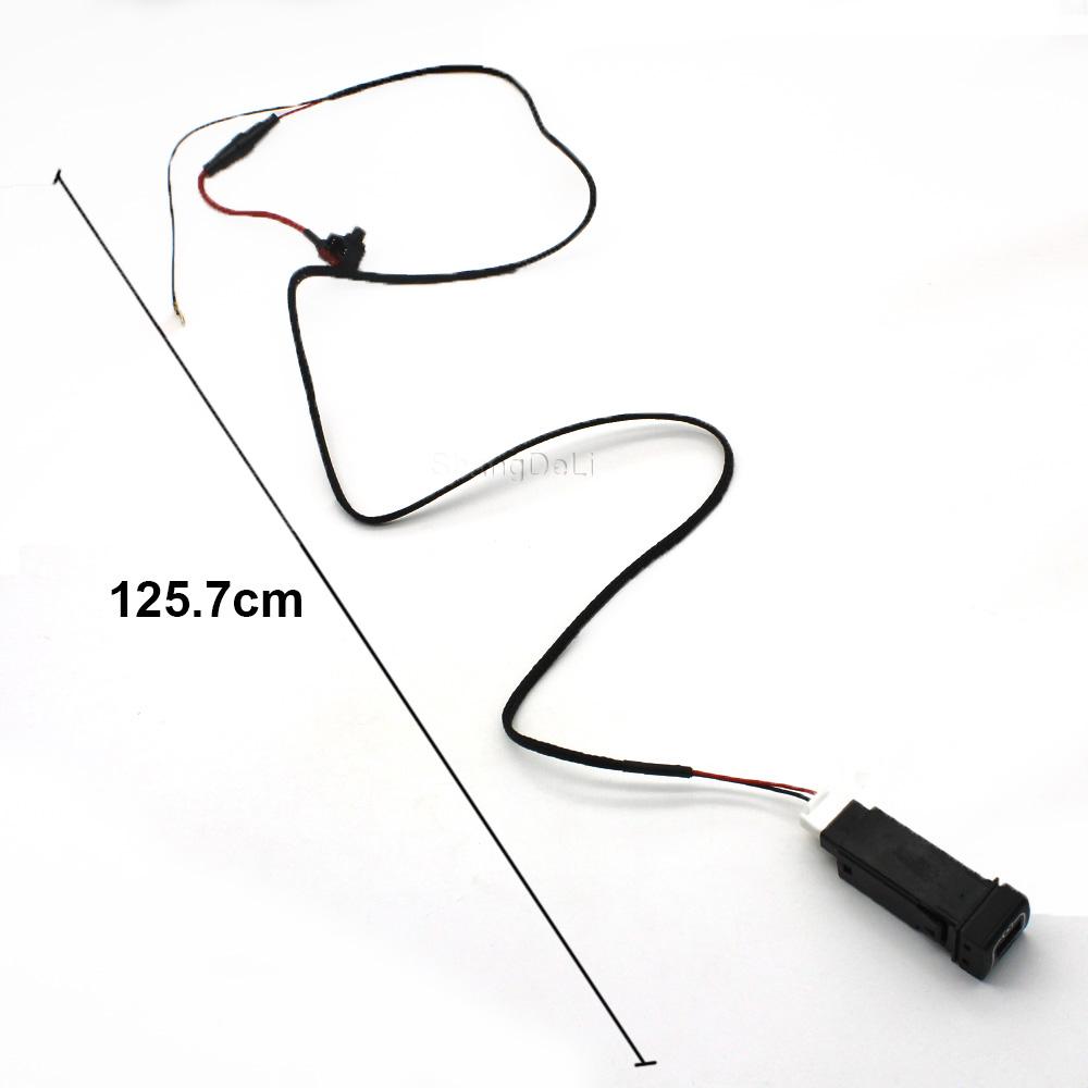 12V Dual USB Ports QC3.0 Mobile Phone Car Quick Charger For Toyota Highlander Land Cruiser Prado 150 Rav4 Camry Corolla 18-22