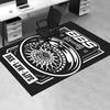 1pc BBS,Wheels,Lifestyle Office Carpet Soft Polyester Non Slip Machine Washable Indoor Carpet Living