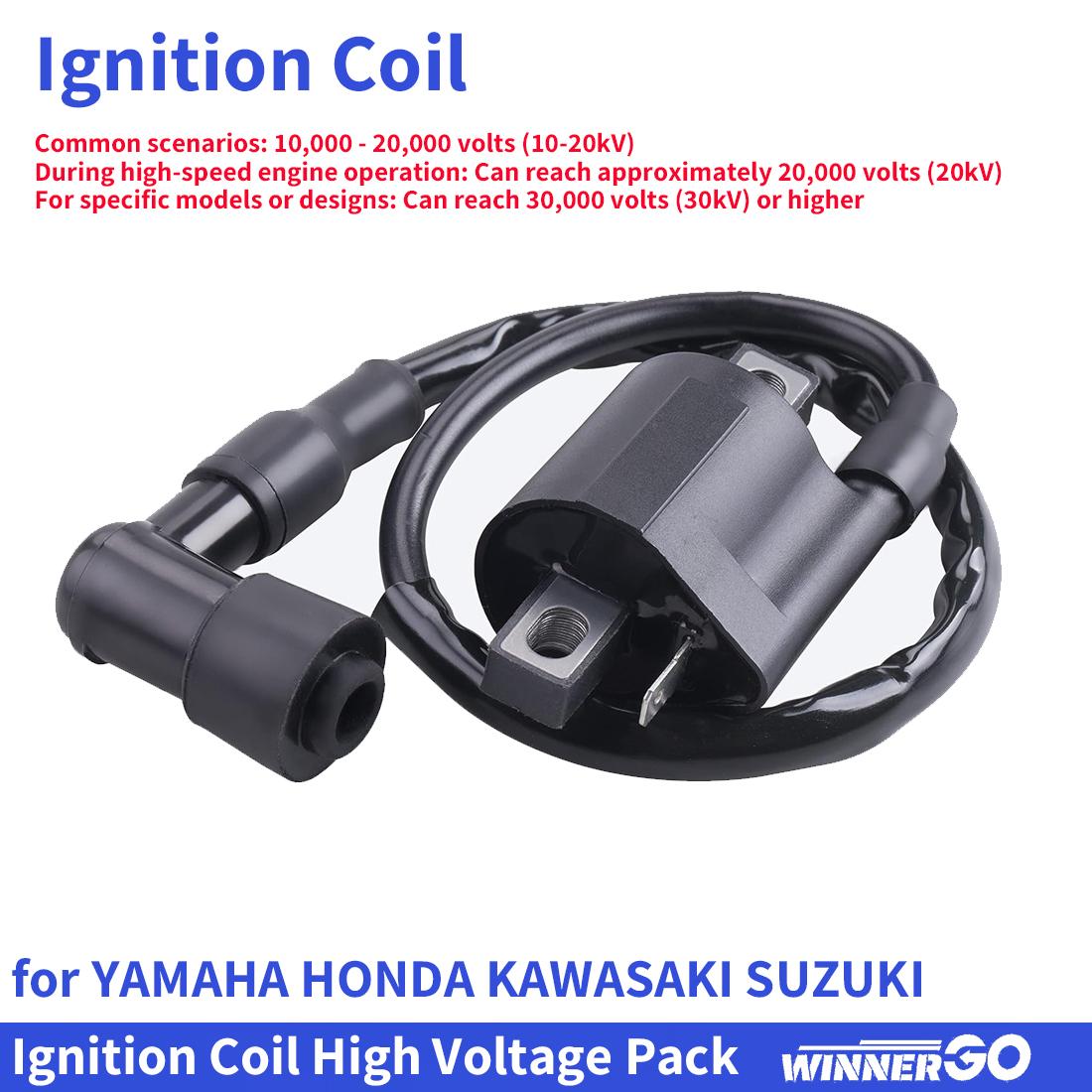 

Motorcycle Ignition Coil FOR YAMAHA TW200 TW 200 TRAILWAY Kawasaki KX60 KX65 Suzuki LT500 LT 500R LT250 Honda ATC250 ATC 250 110
