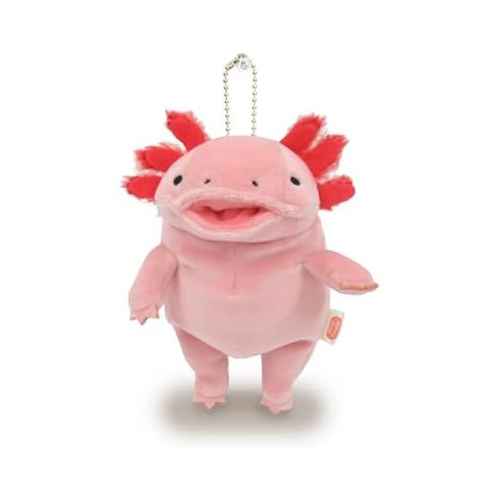 Shinada Global Mochi Series Mochiupa Pink (мини) 7514см Плюшевая игрушка Аксолотль Животное MOUP-0088P
