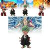 Stylish One Piece Zoro Sitting And Cowboy Ace Pvc Figure Model Ideal For Anime Lovers