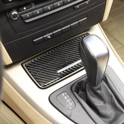 Soft Carbon Fiber Car Storage Box Panel Cover For Bmw E90 E92 E93 05-12